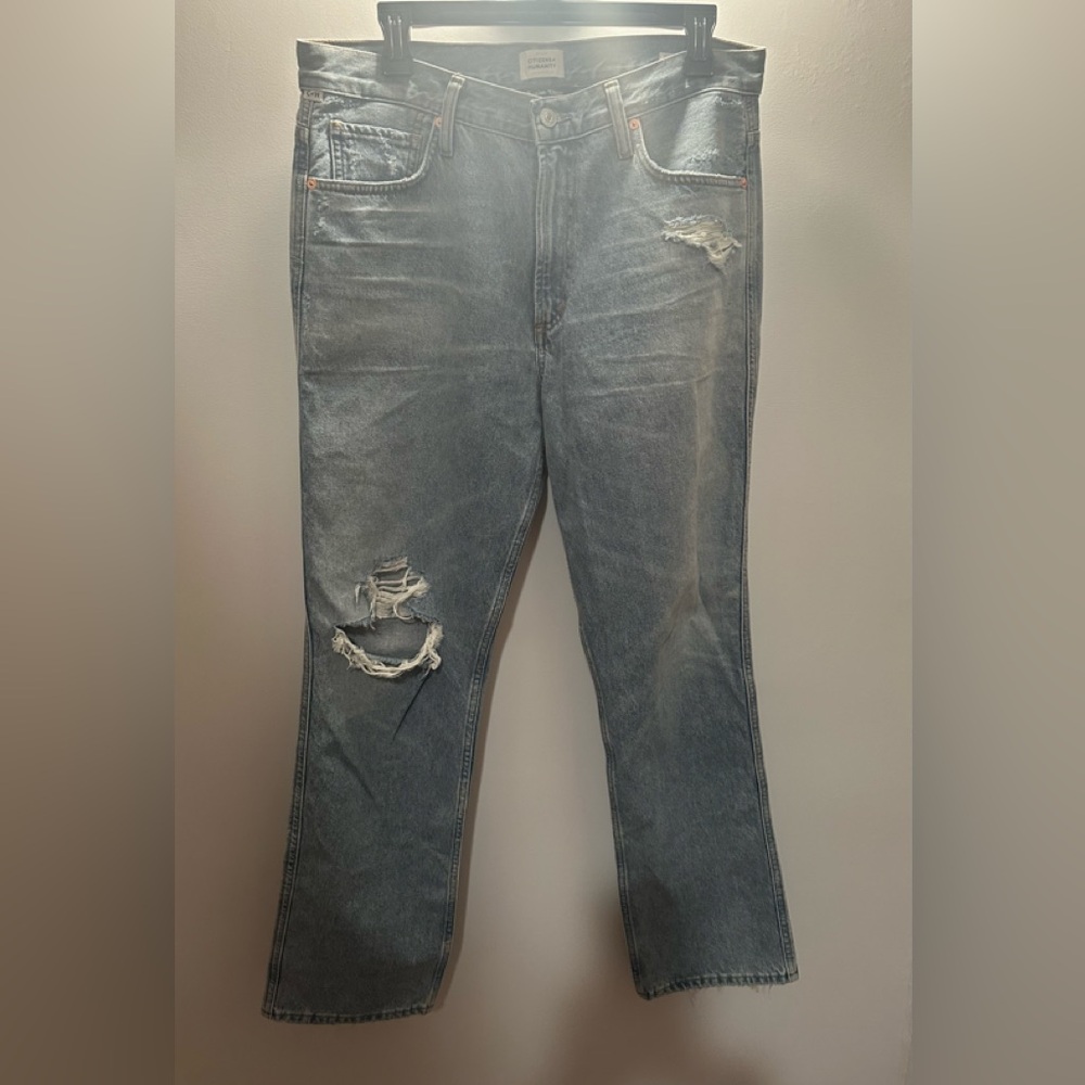 Citizens Of Humanity Daphne high-rise straight leg women’s jeans size 30
